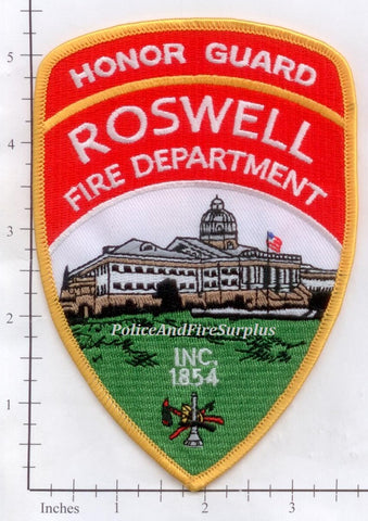 Georgia - Roswell Fire Dept Honor Guard Patch