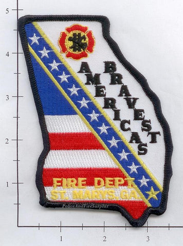 Georgia - St Mary's Fire Dept Patch