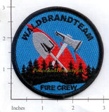 Germany - Wald Brand Team Fire Crew Fire Dept Patch