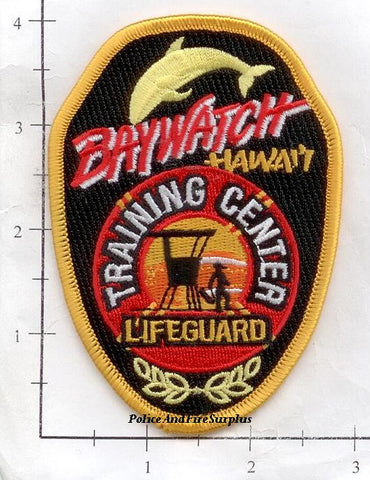 Hawaii - Baywatch Training Center Life Guard Fire Rescue Patch