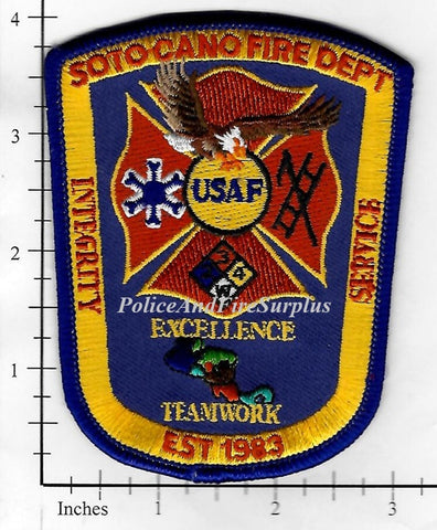 Honduras - Soto Cano USAF Air Base Fire Dept v2