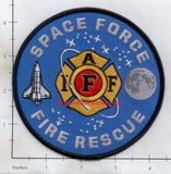 IAFF - Space Force Fire Rescue Fire Dept Patch