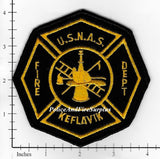 Iceland - Keflayik Naval Station Fire Dept Patch v4