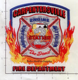 Illinois - Carpentersville Station  2 Fire Dept Patch