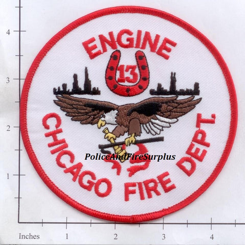 Illinois - Chicago Engine  13 Fire Dept Patch