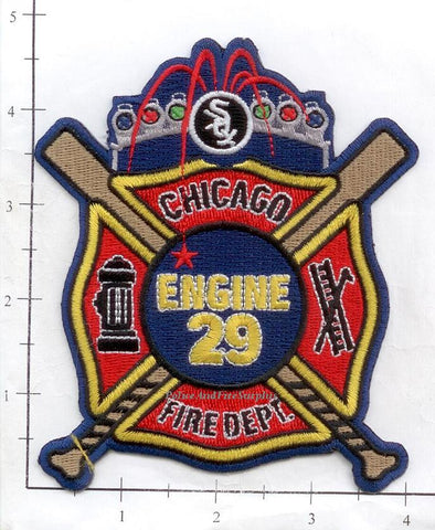 Illinois - Chicago Engine 29 Fire Dept Patch – Police And Fire Surplus