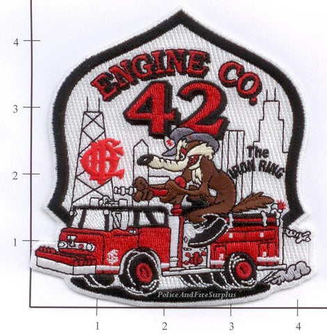 Illinois - Chicago Engine  42 Fire Dept Patch