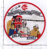 Illinois - Chicago Engine  46 Truck 17 Ambulance 9 Fire Dept Patch v1