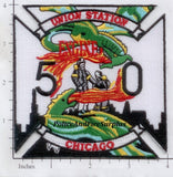 Illinois - Chicago Engine  50 Fire Dept Patch v1