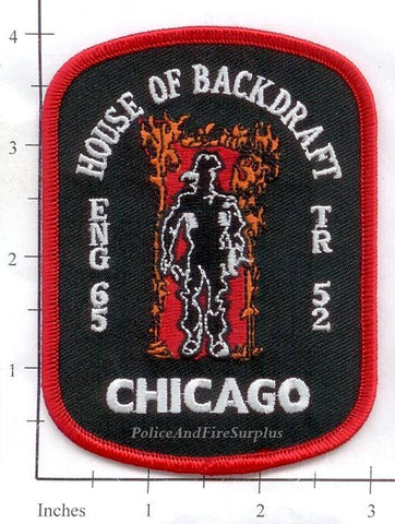 Illinois - Chicago Engine  65 Truck 52 Fire Dept Patch