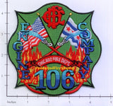 Illinois - Chicago Engine 106 Fire Dept Patch