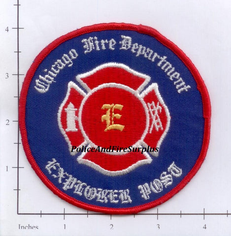 Illinois - Chicago Explorer Post Fire Dept Patch
