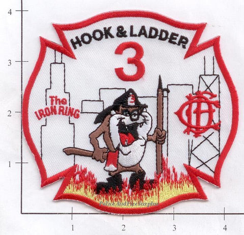 Illinois - Chicago Ladder  3 Fire Dept Patch v1