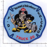Illinois - Chicago Ladder 20 Fire Dept Patch
