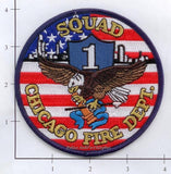 Illinois - Chicago Squad 1 Fire Dept Patch v1