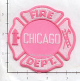 Illinois - Chicago  Fire Dept Patch v5 - Pink