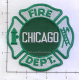 Illinois - Chicago  Fire Dept Patch v6 - Green