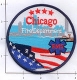Illinois - Chicago  Fire Dept Patch - New Style