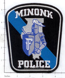 Illinois - Minonk Police Dept Patch