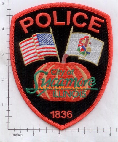 Illinois - Sycamore Police Dept Patch
