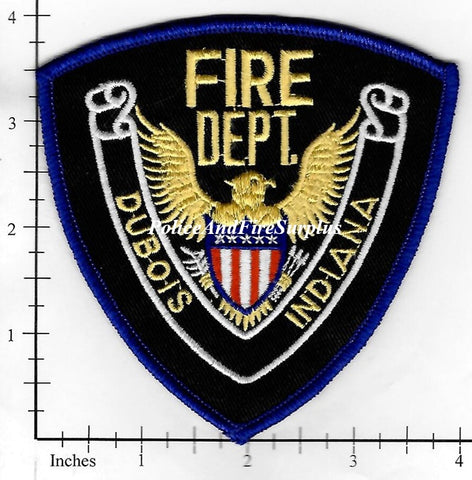 Indiana - Dubois Fire Dept Patch