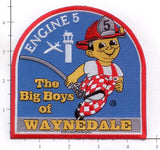 Indiana - Fort Wayne Engine  5 Fire Dept Patch