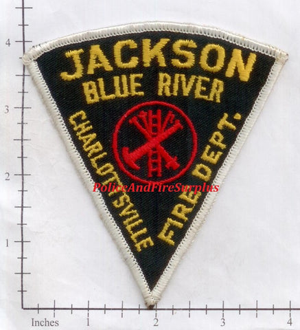 Indiana - Jackson/Blue River Fire Dept Patch