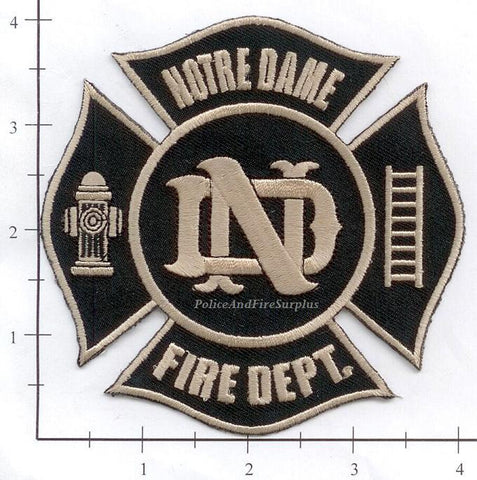 Indiana - Notre Dame Fire Dept Patch v2
