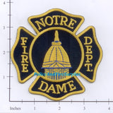 Indiana - Notre Dame Fire Dept Patch v3
