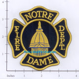 Indiana - Notre Dame Fire Dept Patch v3