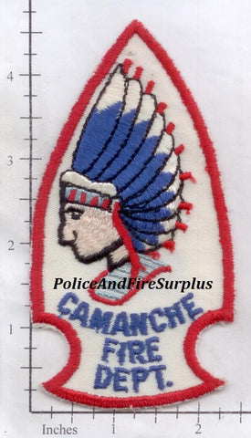 Iowa - Camanche Fire Dept Patch