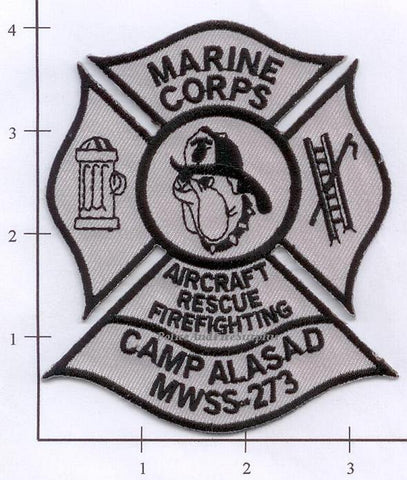 Iraq - Al Asad MWSS 273 Marine Corps Aircraft Firefighting Dept Patch