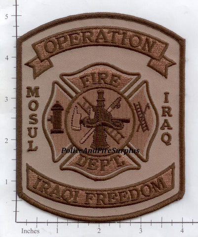Iraq - Mosul Fire Dept Patch v2