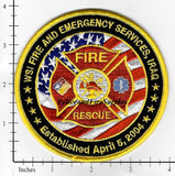 Iraq - Wackenhut Services International Fire and Emergency Services Fire Rescue Patch v2