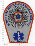 Ireland - Dublin Fire Ambulance and Rescue Fire Patch v2