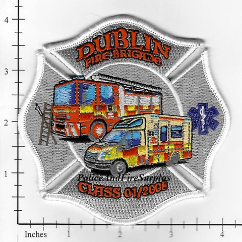 Ireland - Dublin Fire Brigade Class of 01-2008 Fire Patch