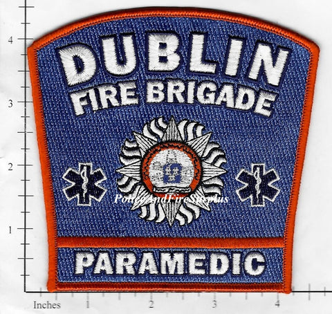 Ireland - Dublin Fire Brigade Paramedic Fire Patch v1