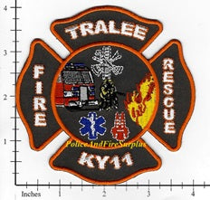 Ireland - Tralee Station KY11 Fire Dept Patch