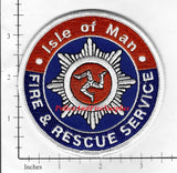 Isle Of Man - Isle Of Man Fire & Rescue Services Patch
