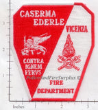 Italy - Caserma Ederle Fire Dept, Vincenza Fire Dept Patch v1
