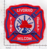 Italy - Livorno - Camp Darby Military Communications Milcom Fire Dept, US Army Patch