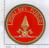 Italy - Vigili Del Fuoco Fire Dept Patch v3
