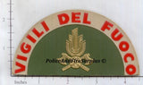 Italy - Vigili Del Fuoco Fire Dept Patch v8