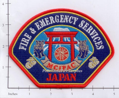 Japan - Marine Corps Installations Pacific Command Fire & Emergency Services Patch