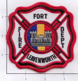 Kansas - Fort Leavenworth Fire Dept Patch