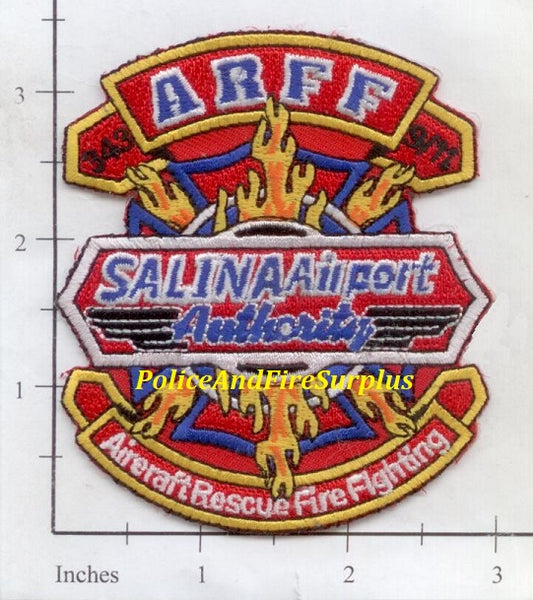 Kansas - Salina Airport Authority ARFF Patch – Police And Fire Surplus