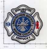 Kentucky - Burlington Fire Dept Patch