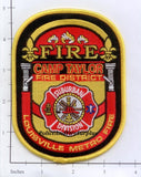 Kentucky - Camp Taylor Fire District Louisville Metro Fire Dept Patch