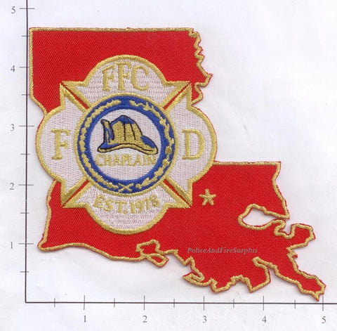 Louisiana - Fire Chaplains Fire Dept Patch v1