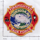 Louisiana - New Orleans Hurricane Katrina Firefighter Task Force Patch